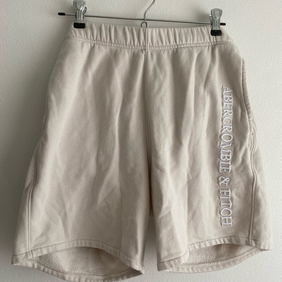 Abercrombie & Fitch Other - Abercrombie & Fitch Off-White Athletic Shorts